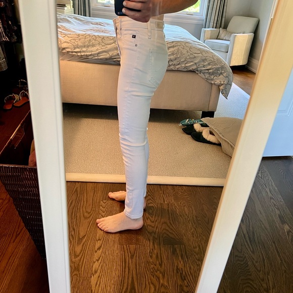 AG Farrah white skinny jeans size 23 - Picture 2 of 8
